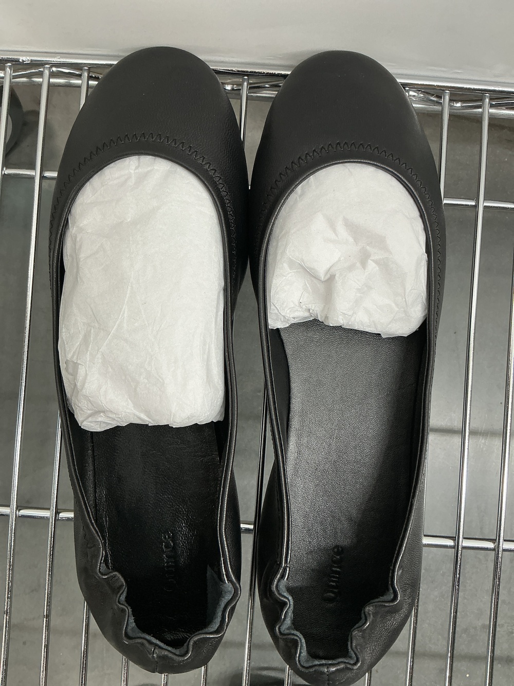 Italian Leather On-The-Go Ballet Flat